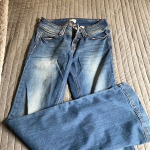 Boutique brand flare trouser jeans